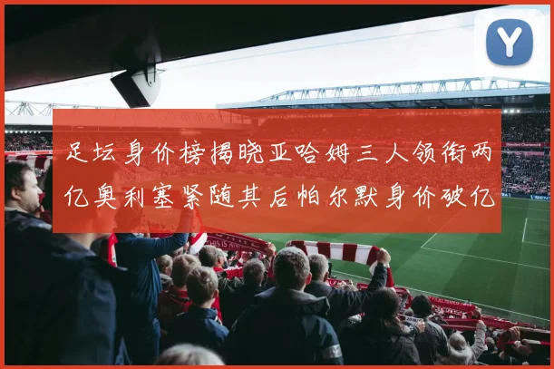 足坛身价榜揭晓亚哈姆三人领衔两亿奥利塞紧随其后帕尔默身价破亿
